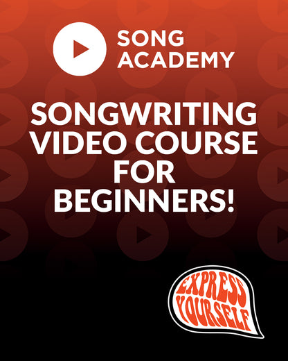 Unisex Hoodie - Warning I'm A Songwriter! + Video Course for Beginner Songwriters
